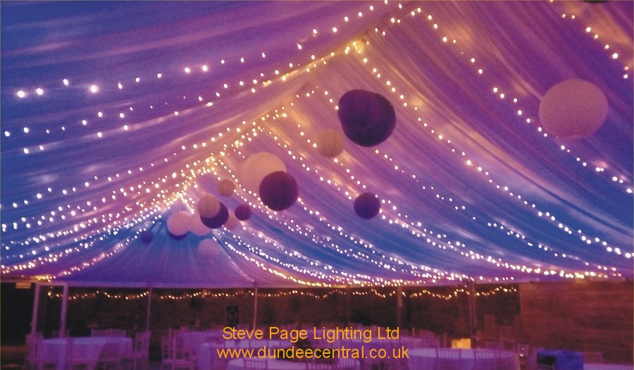 cow shed marquee lanterns